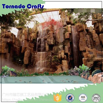 匠心打造自然意趣 廣州龍卷風工藝仿真假山與黃蠟石景觀石批發(fā)導覽